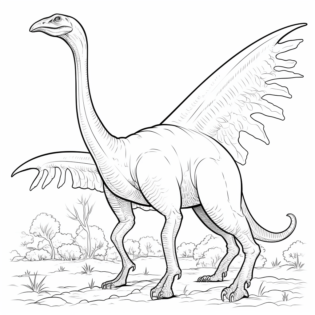 Fliegender Apatosaurus Ausmalbild und Malvorlage