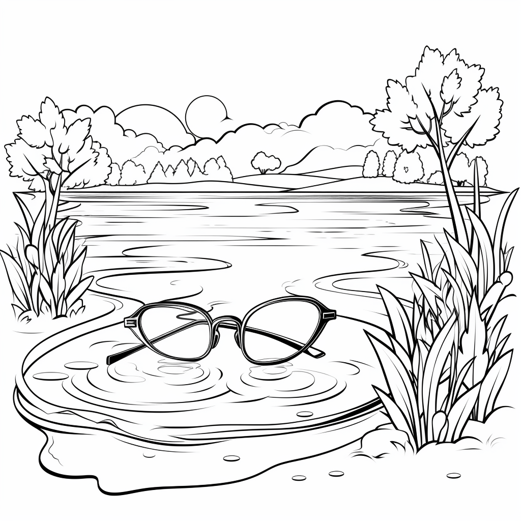 Kakerlake liest ein Buch Ausmalbild und Malvorlage