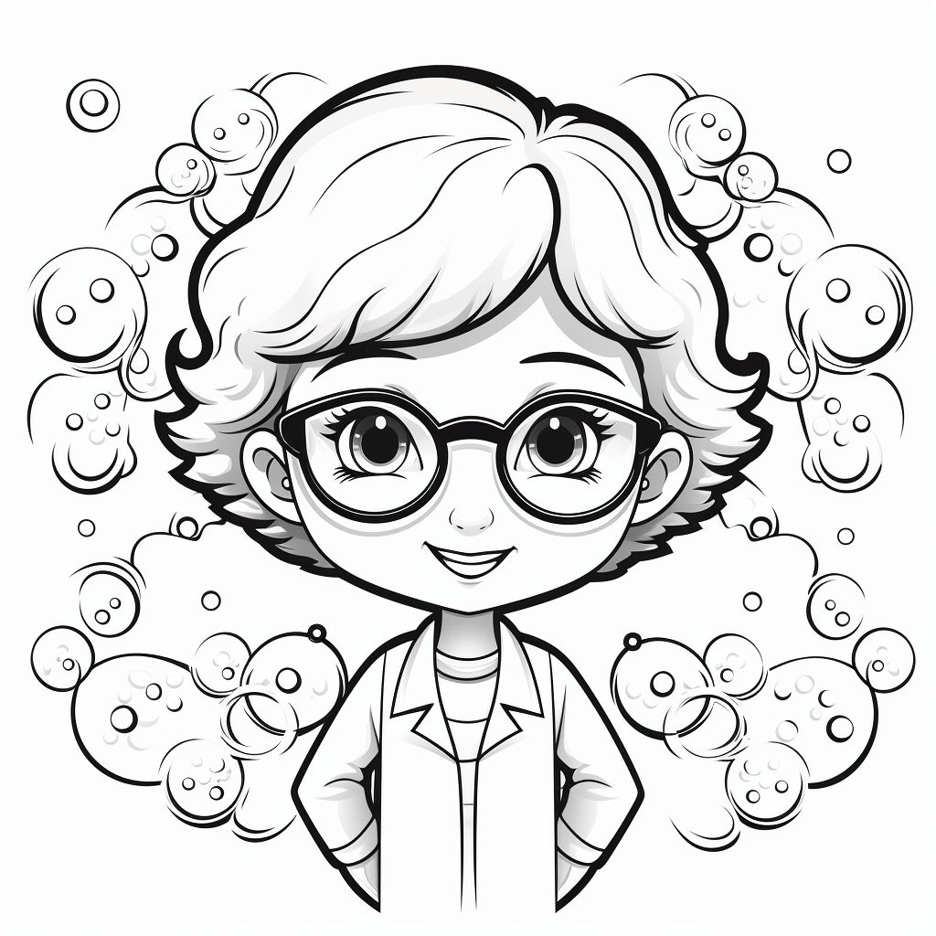 Krebs liest Buch mit Brille Ausmalbild und Malvorlage