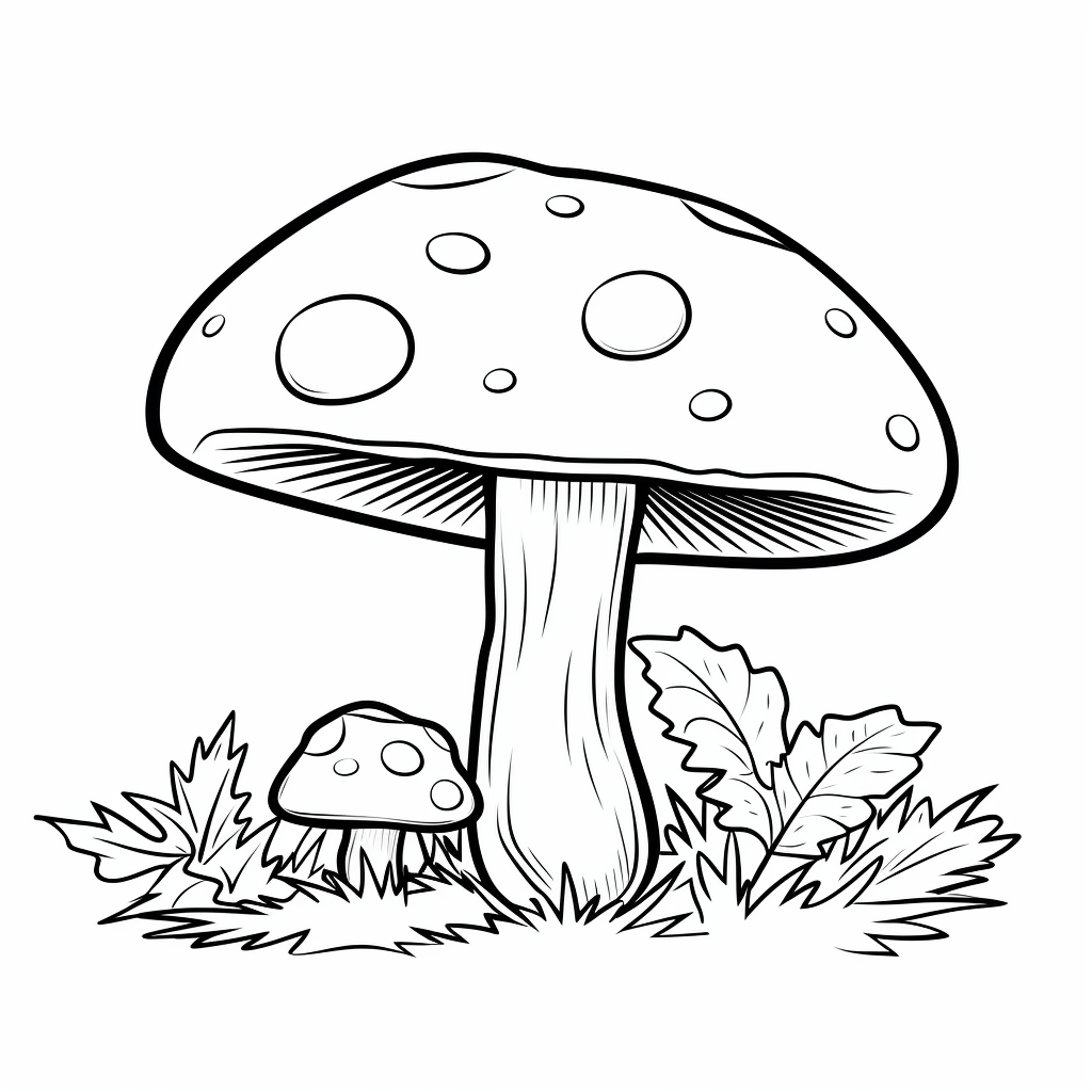 Zecke lebt im Wald Ausmalbild und Malvorlage